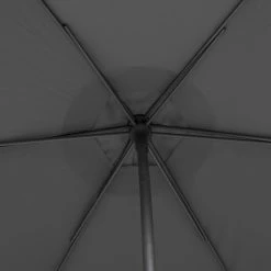 Parasol Droit Rond 2,7m Soya Ardoise Hespéride -Ledepot Soldes Magasin parasol droit rond 27m soya ardoise hesperide 1 3