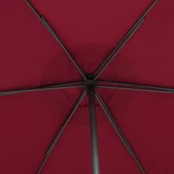Parasol Droit Rond 2,7m Soya Bordeaux Hespéride 12 Parasol Droit Rond 2,7m Soya Bordeaux Hespéride -Ledepot Soldes Magasin parasol droit rond 27m soya bordeaux hesperide 3