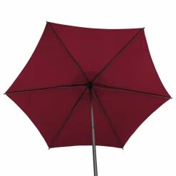 Parasol Droit Rond 2,7m Soya Bordeaux Hespéride 13 Parasol Droit Rond 2,7m Soya Bordeaux Hespéride -Ledepot Soldes Magasin parasol droit rond 27m soya bordeaux hesperide 4