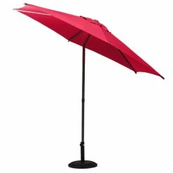 Parasol Droit Rond 2,7m Soya Grenade Hespéride 11 Parasol Droit Rond 2,7m Soya Grenade Hespéride -Ledepot Soldes Magasin parasol droit rond 27m soya grenade hesperide 2
