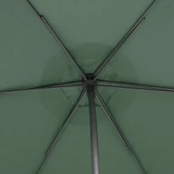 Parasol Droit Rond 2,7m Soya Vert Olive Hespéride -Ledepot Soldes Magasin parasol droit rond 27m soya vert olive hesperide 3