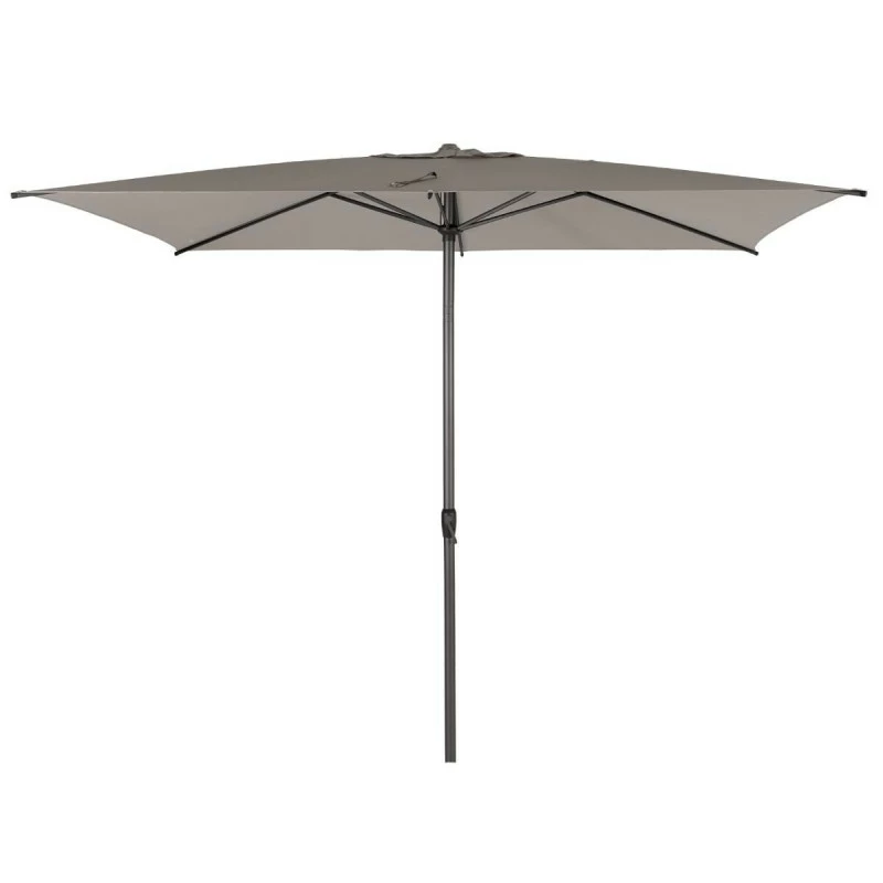 Parasol Mat Central 2x3 M Loompa Taupe Hespéride 4 Parasol Mat Central 2x3 M Loompa Taupe Hespéride – Image 2