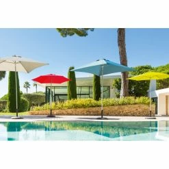 Parasol Rond 2,3m Anzio Ardoise Hespéride 14 Parasol Rond 2,3m Anzio Ardoise Hespéride -Ledepot Soldes Magasin parasol rond anzio hesperide ardoise 5