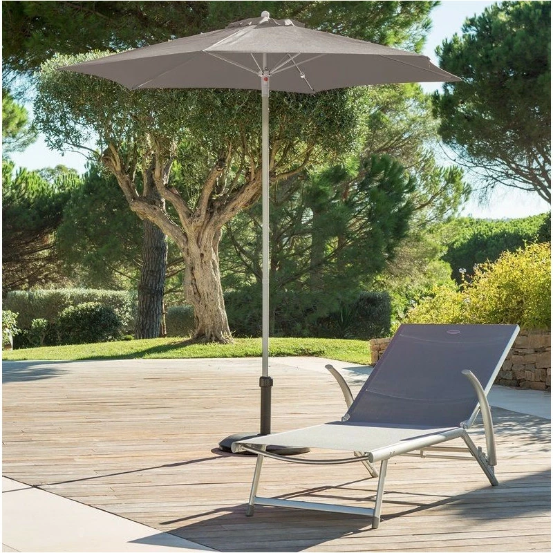 Parasol Rond 2,3m Anzio Taupe Hespéride 3 Parasol Rond 2,3m Anzio Taupe Hespéride