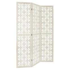 Ledepot Soldes Magasin 30 Paravent Bois Nomade Blanc Atmosphera