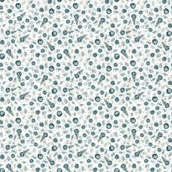 Parure De Lit Fleurs Blanc/bleu 240x220 Atmosphera -Ledepot Soldes Magasin parure de lit fleurs blancbleu 240x220 atmosphera 2
