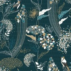 Parure De Lit Paon Bleu Canard 240x220 Atmosphera -Ledepot Soldes Magasin parure de lit paon bleu canard 240x220 atmosphera 2