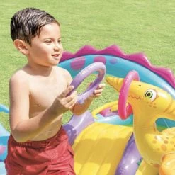 Pataugeoire Aire De Jeu Dinoland Intex -Ledepot Soldes Magasin pataugeoire aire de jeu dinoland intex 6
