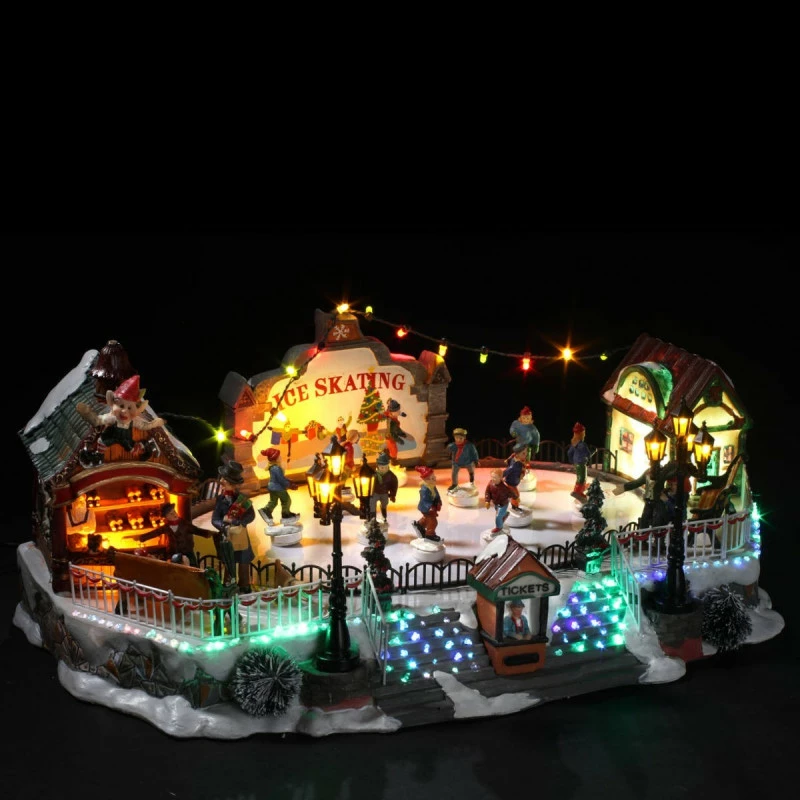Patinoire De Noël Animée, Lumineuse Et Musicale 5 Patinoire De Noël Animée, Lumineuse Et Musicale – Image 3