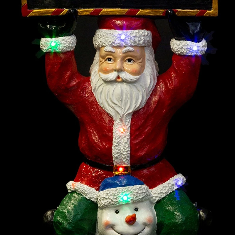 ATMOSPHERA Père-Noël Et Ses Amis 150 Cm Lumineux 4 ATMOSPHERA Père-Noël Et Ses Amis 150 Cm Lumineux – Image 2