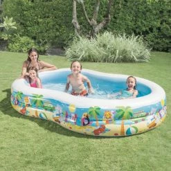 Piscine Enfant Paradis Lagoon Intex -Ledepot Soldes Magasin piscine paradis lagoon intex 2