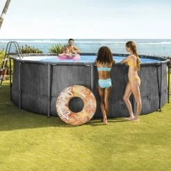 Piscine Tubulaire Baltik D 4.57 M H 1.22 M Intex 13 Piscine Tubulaire Baltik D 4.57 M H 1.22 M Intex -Ledepot Soldes Magasin piscine tubulaire baltik d 457 m h 122 m intex 5