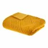 Plaid Géant 180x230 Fourrure Jaune Moutarde Atmosphera -Ledepot Soldes Magasin plaid geant 180x230 fourrure jaune moutarde atmosphera