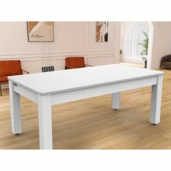 Plateau Dinatoire Pour Billard Convertible Arizona Blanc Laqué 7 Plateau Dinatoire Pour Billard Convertible Arizona Blanc Laqué -Ledepot Soldes Magasin plateau dinatoire pour billard convertible arizona blanc laque 2