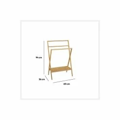 Porte Serviettes Bambou Lab'n Modul 5Five -Ledepot Soldes Magasin porte serviette bambou lab n modu 1