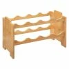 Rack 8 Bouteilles Empilable Bambou 5Five -Ledepot Soldes Magasin rack 8 bouteilles empilable bambou 5five