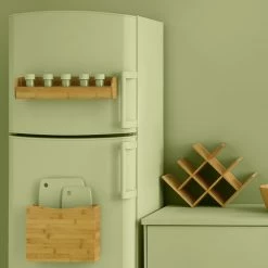 Rack 8 Bouteilles En Bambou 5Five -Ledepot Soldes Magasin rack 8 bouteilles en bambou 5five 2