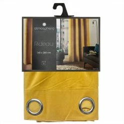 Rideau Ocre Lilou 140x260 Atmosphera -Ledepot Soldes Magasin rideau oce lilou 140x260 atmosphera 1 3