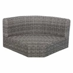 Salon Angle Moorea 5 Places Terre D'ombre Hespéride -Ledepot Soldes Magasin salon angle moorea 5 places terre d ombre hesperide 1 8