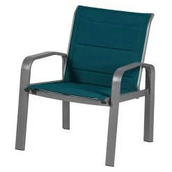 Salon De Jardin 4 Places Elyn Bleu Canard / Graphite Hespéride -Ledepot Soldes Magasin salon de jardin 4 places elyn bleu canard graphite hesperide 2