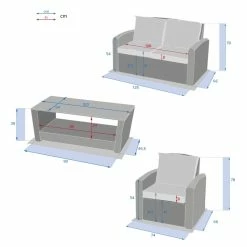 Salon De Jardin Polynésia Coloris Naturae Hespéride -Ledepot Soldes Magasin salon de jardin polynesia coloris naturae hesperide 7