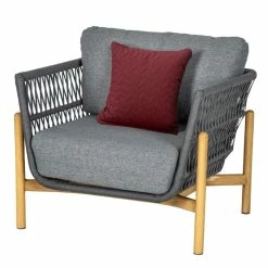 Salon De Jardin 5 Places Rubby Graphite Hespéride -Ledepot Soldes Magasin salon de jardin rubby graphite premium hesperide 4