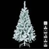 Sapin De Noël 210 Cm Vert Floqué Blanc 2 Sapin De Noël 210 Cm Vert Floqué Blanc -Ledepot Soldes Magasin sapin de noel vert 210 cm floque blanc