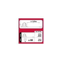 Sapin De Noël 90 Cm Vert Lumineux LED Blanc 7 Sapin De Noël 90 Cm Vert Lumineux LED Blanc -Ledepot Soldes Magasin sapin vert lumineux 90 cm fibre optique 2