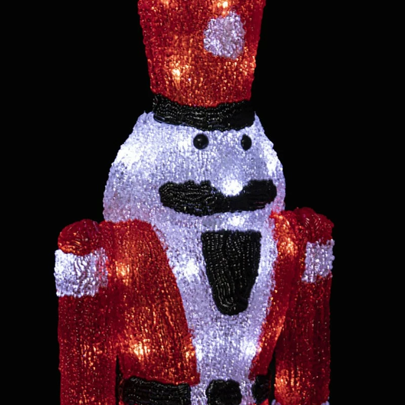 Soldat Casse-Noisette Lumineux 56cm 4 Soldat Casse-Noisette Lumineux 56cm – Image 2