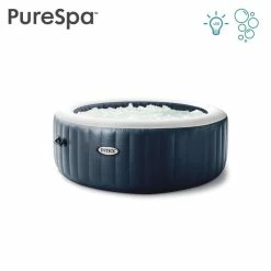 Spa Gonflable 4 Places Bulles Et Leds Blue Navy Intex 11 Spa Gonflable 4 Places Bulles Et Leds Blue Navy Intex -Ledepot Soldes Magasin spa gonflable blue navy 4 places intex 1