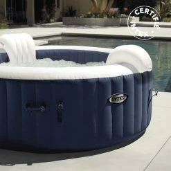 Spa Gonflable 4 Places Bulles Et Leds Blue Navy Intex 16 Spa Gonflable 4 Places Bulles Et Leds Blue Navy Intex -Ledepot Soldes Magasin spa gonflable blue navy 4 places intex 6