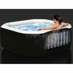 Spa Gonflable Intex Octogonal 4 Places -Ledepot Soldes Magasin spa gonflable intex octogonal 4 places 8