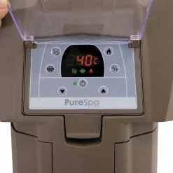 Spa Gonflable Sahara Rond 6 Places Intex -Ledepot Soldes Magasin spa gonflable intex rond beige 6 places 4