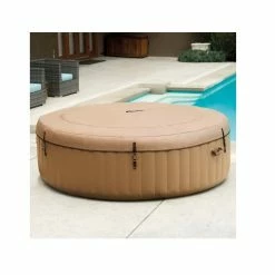 Spa Gonflable Sahara Rond 6 Places Intex -Ledepot Soldes Magasin spa gonflable intex rond beige 6 places 7