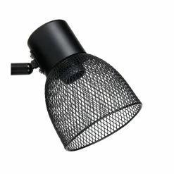 Spot Phenix En Métal Grillage Noir Ostaria -Ledepot Soldes Magasin spot phenix en metal grillage noir ostaria 2