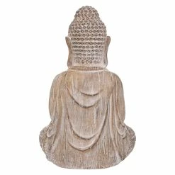 Statue Bouddha Effet Brossé H45 Atmosphera -Ledepot Soldes Magasin statue bouddha effet brosse h45 atmosphera 1