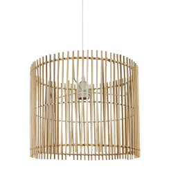 Suspension En Bambou Naturel Bana Ostaria