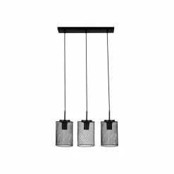 Suspension Rampe Grillage Ubi Noir Ostaria -Ledepot Soldes Magasin suspension rampe grillage ubi noir ostaria 2