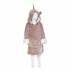 Sweat Plaid à Capuche Licorne Rose Enfant Atmosphera -Ledepot Soldes Magasin sweat plaid a capuche licorne rose enfant atmosphera