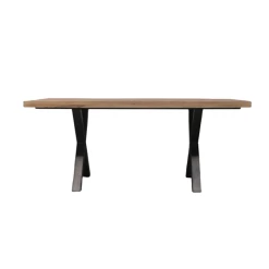 Table à Manger 180 Cm Pieds X Classic -Ledepot Soldes Magasin table a manger 180 cm pieds x classic 2