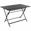 Table Alu Pliante Azua 4 Places Graphite Hespéride -Ledepot Soldes Magasin table aluminium azua 4 places graphite hesperide
