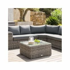 Table Basse Carrée Moorea Terre D'ombre Hespéride -Ledepot Soldes Magasin table basse carree moorea terre ombre hesperide 1