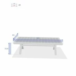 Table Basse Extérieure Bois D'acacia Papouasie Hespéride -Ledepot Soldes Magasin table basse exterieure bois d acacia papouasie hesperide 2