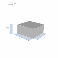 Table Basse Extérieure Carrée Savinia Coloris Tahini Hespéride 9 Table Basse Extérieure Carrée Savinia Coloris Tahini Hespéride -Ledepot Soldes Magasin table basse exterieure carree savinia coloris tahini hesperide 3