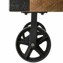 Table Basse Silas Bois Massif Atmosphera -Ledepot Soldes Magasin table basse manguier bois massif atmosphera 3