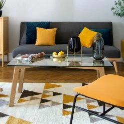 Table Basse Verre Taho Atmosphera 8 Table Basse Verre Taho Atmosphera -Ledepot Soldes Magasin table basse verre taho atmosphera 2