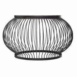 Table Basse X2 Métal Et Bois De Manguier Esther Atmosphera -Ledepot Soldes Magasin table basse x2 en metal et bois de manguier atmosphera 5