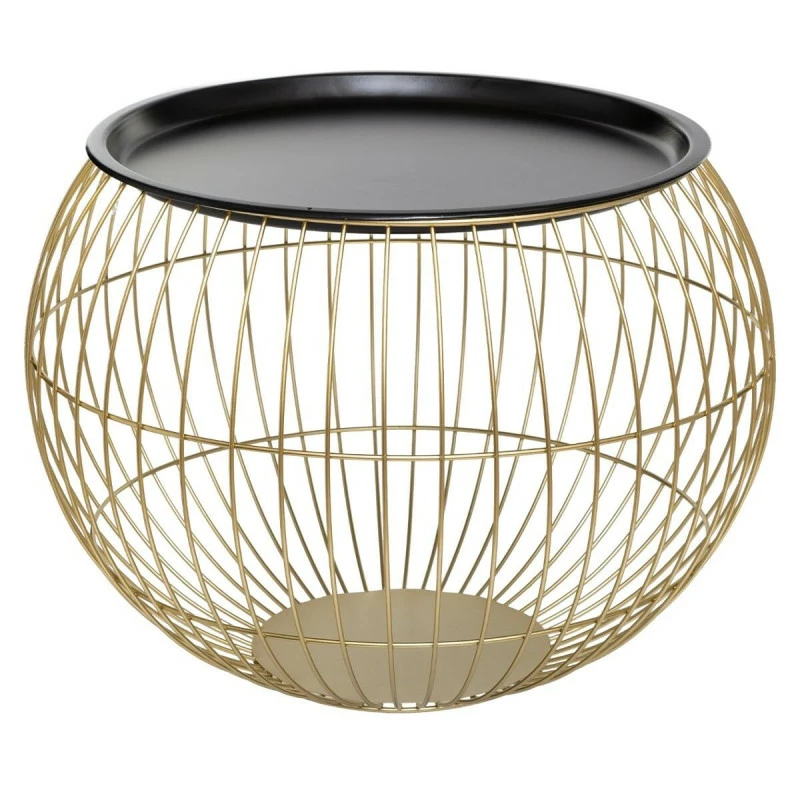 Table Basse X2 Métal Doré Alya Atmosphera 6 Table Basse X2 Métal Doré Alya Atmosphera – Image 4