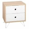 Table De Chevet 2 Tiroirs Effy Atmosphera -Ledepot Soldes Magasin table de chevet 2 tiroirs effy atmosphera