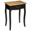 Table De Chevet Chrysa Noire Atmosphera 2 Table De Chevet Chrysa Noire Atmosphera -Ledepot Soldes Magasin table de chevet chrysa noire atmosphera